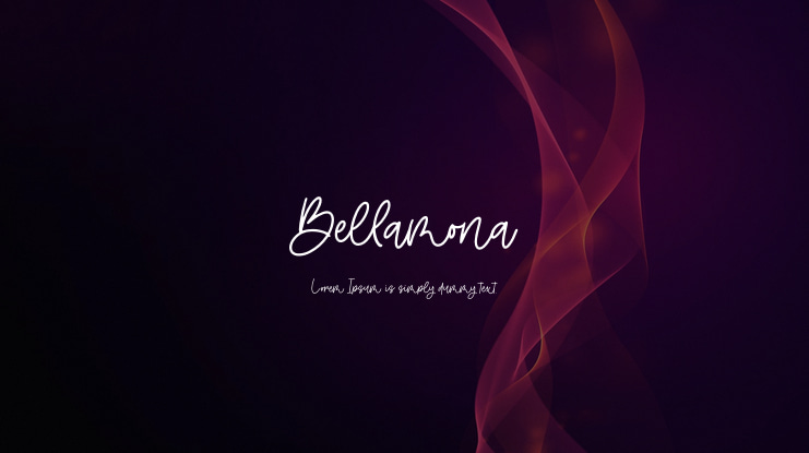 Bellamona Font