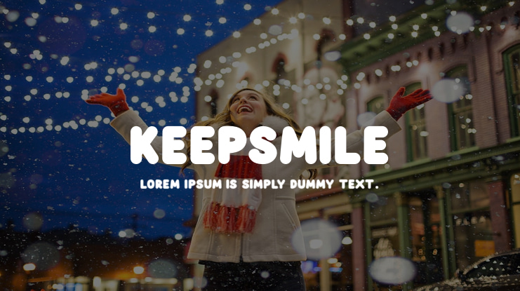 Keepsmile Font