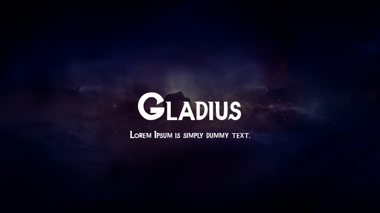 Gladius Font