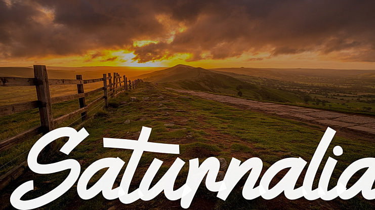 Saturnalia Font