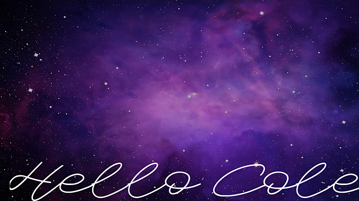 Hello Cole Font