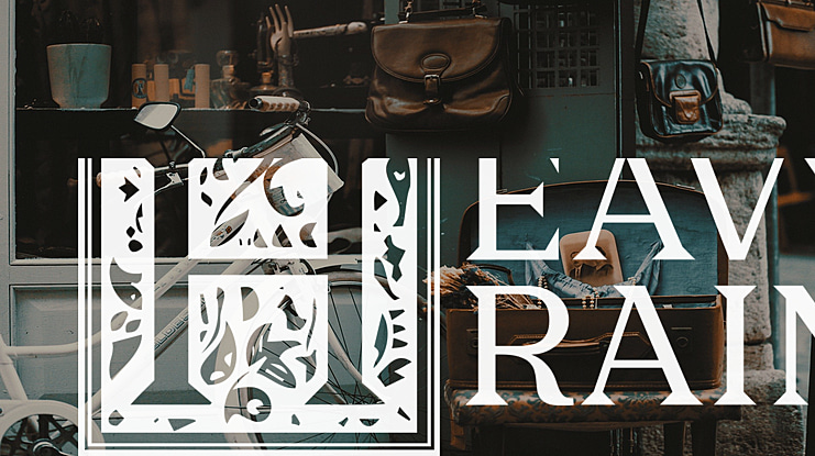 Heavy Rain Font Family