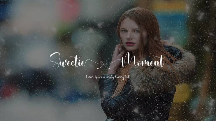 Sweetie__Moment Font