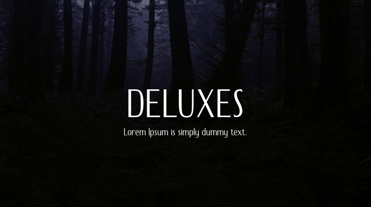 DELUXES Font
