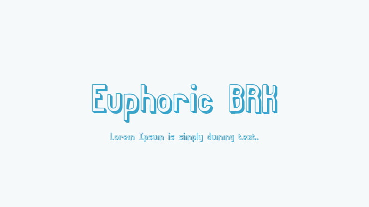 Euphoric BRK Font Family