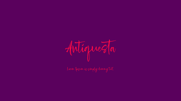 Antiquesta Font