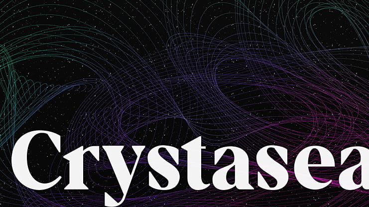Crystasea Font