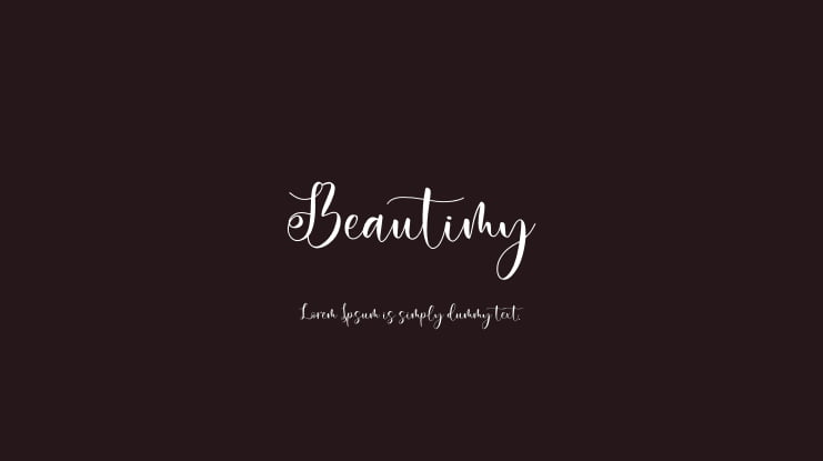 Beautimy Font