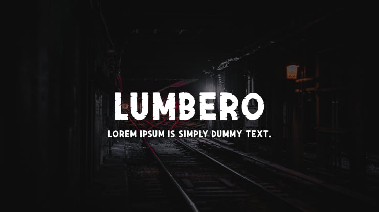 Lumbero Font