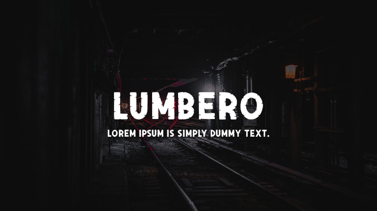 Lumbero Font