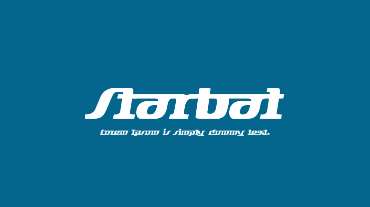 Starbat Font