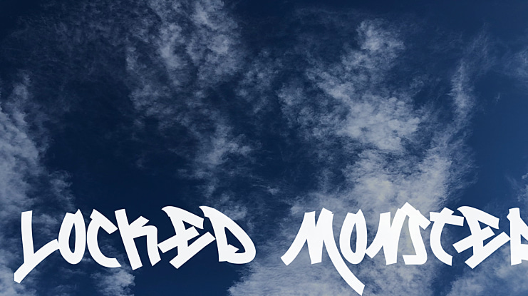 Locked Monster Font