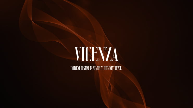 Vicenza Font