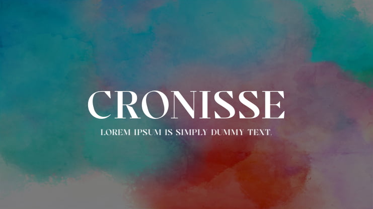 Cronisse Font
