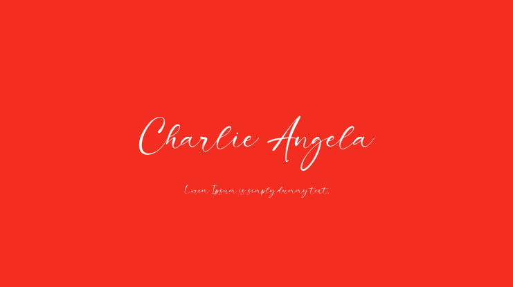 Charlie Angela Font