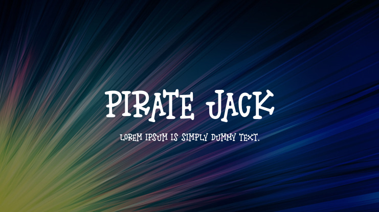 Pirate Jack Font