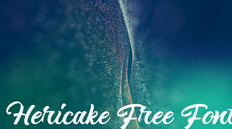 Hericake Free Font