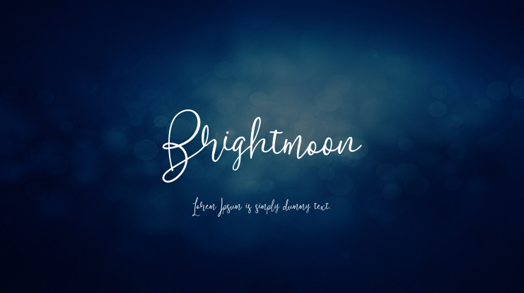 Brightmoon Font