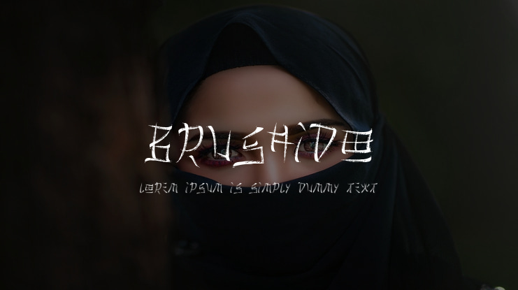 Brushido Font
