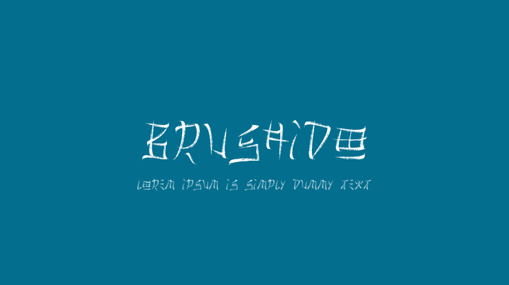 Brushido Font