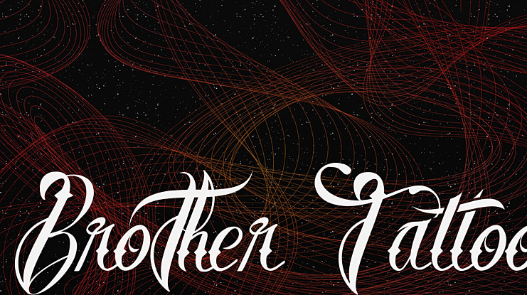 Brother Tattoo Font