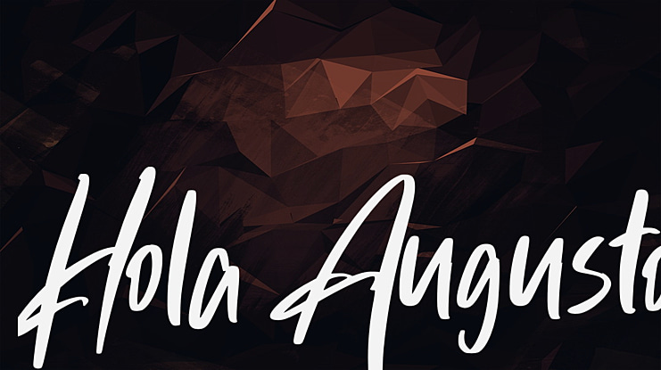 Hola Augusto Font