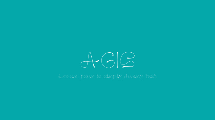 AGIS Font Family