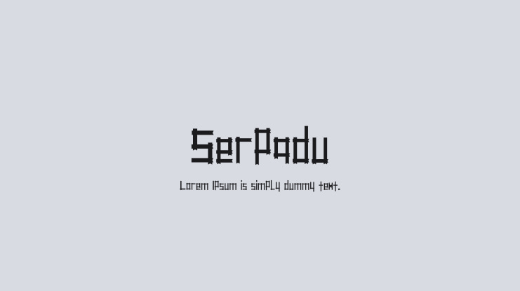 Serpadu Font Family