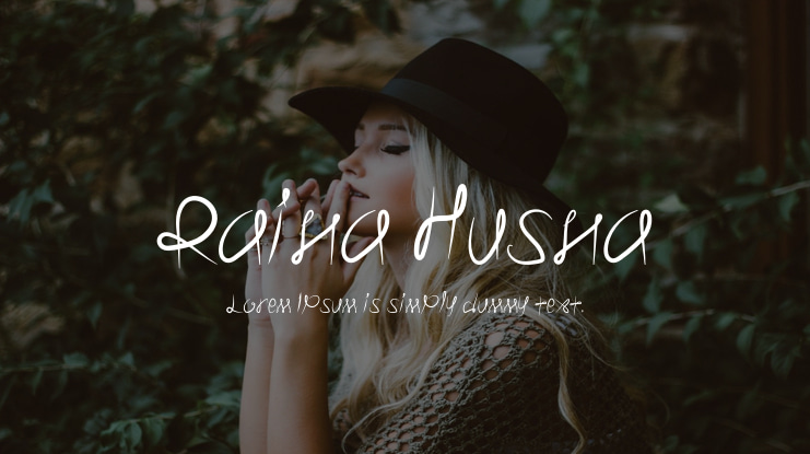 Raina Husna Font Family