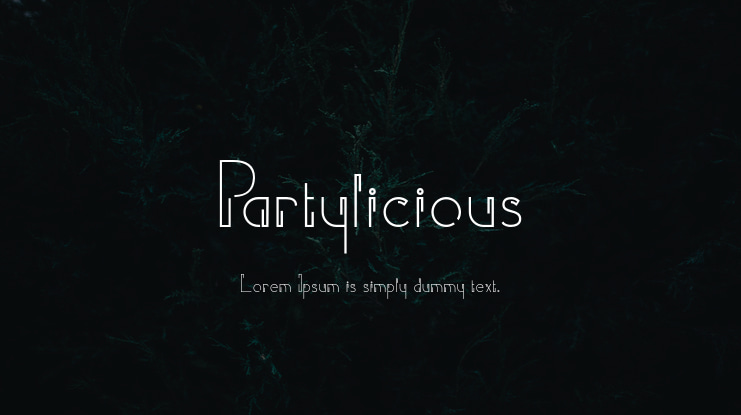 Partylicious Font