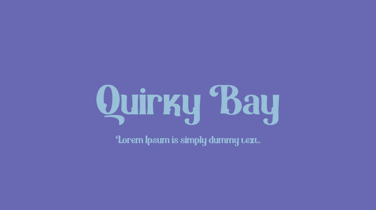 Quirky Bay Font