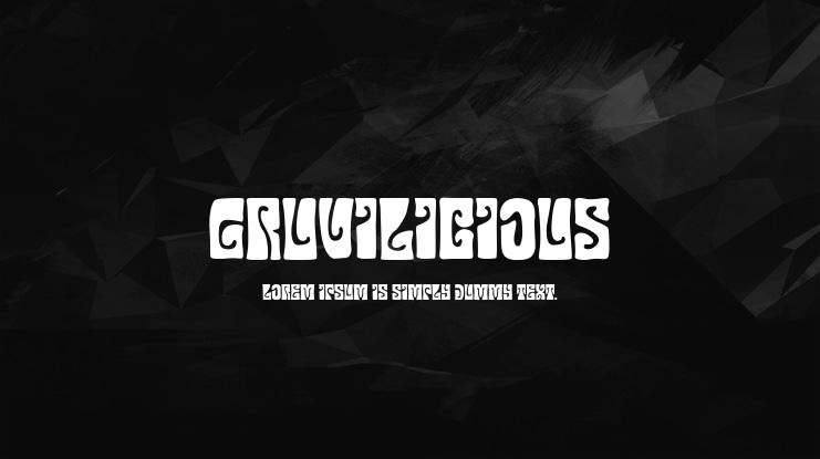 Gruvilicious Font