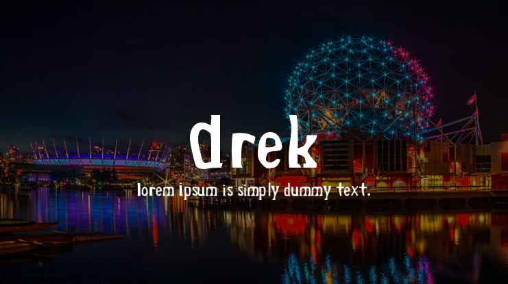 Drek Font Family