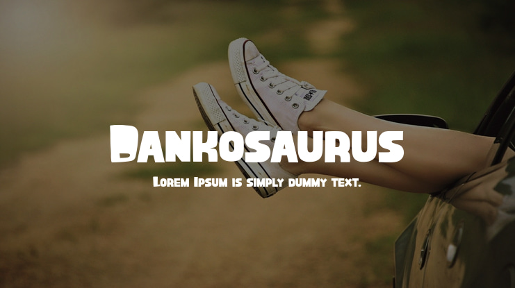 Dankosaurus Font
