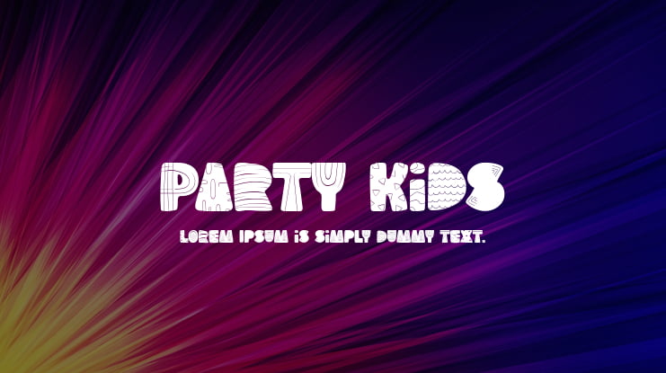 Party Kids Font