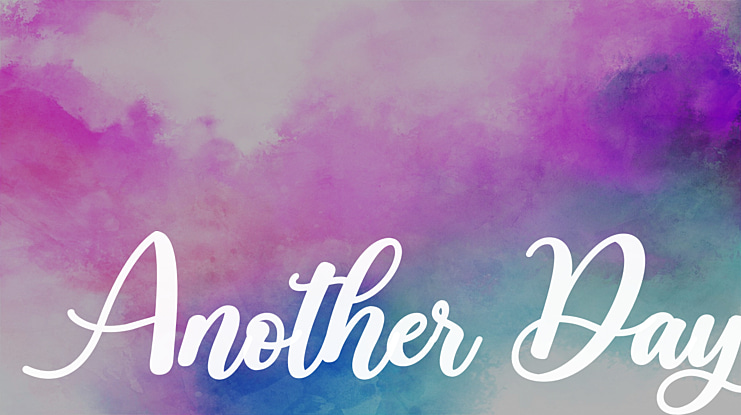 Another Day Font