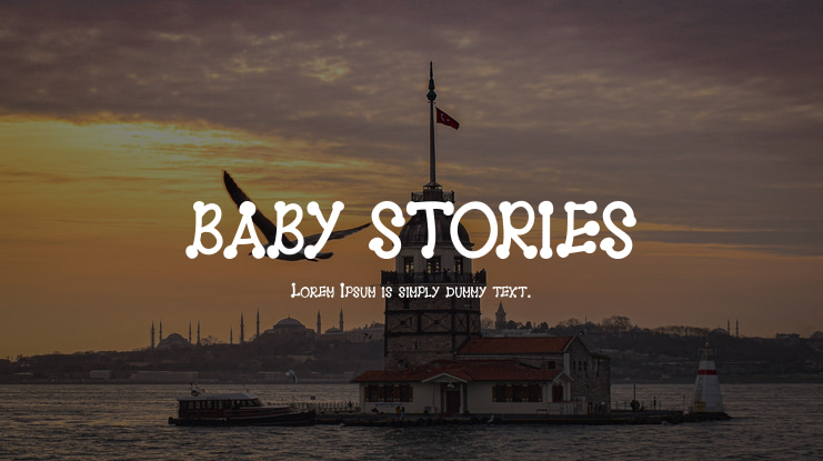 BABY STORIES Font