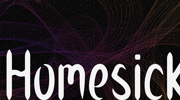 Homesick Font