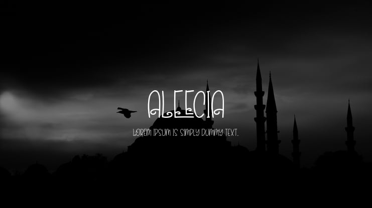 ALEECIA Font