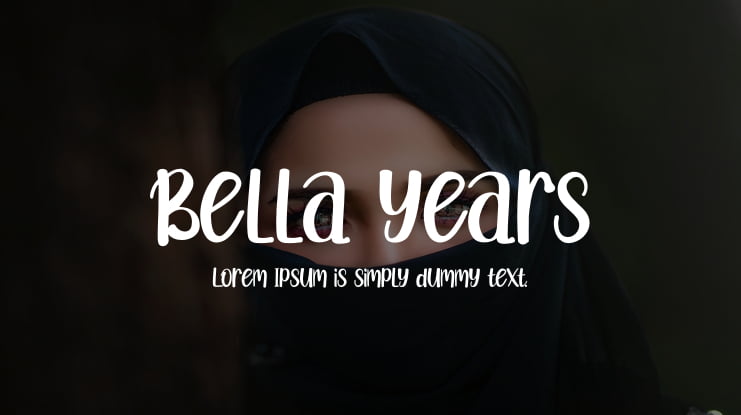 Bella Years Font