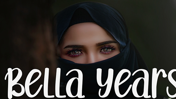 Bella Years Font