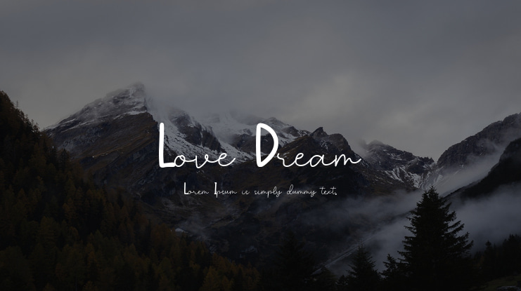 Love Dream Font