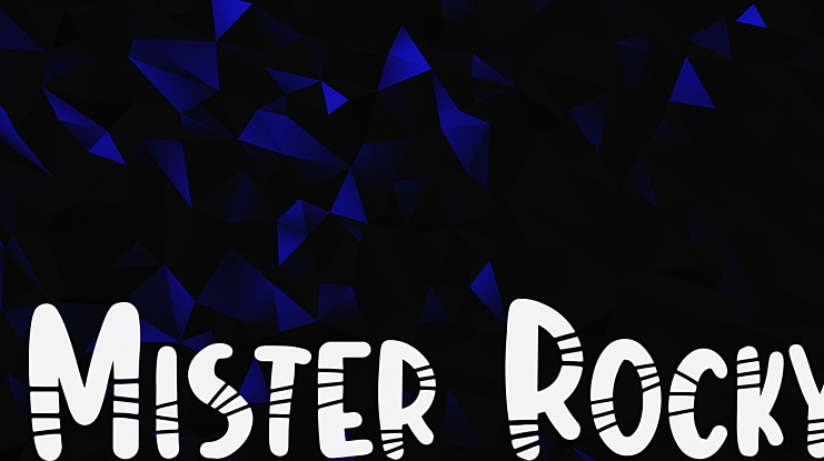 Mister Rocky Font