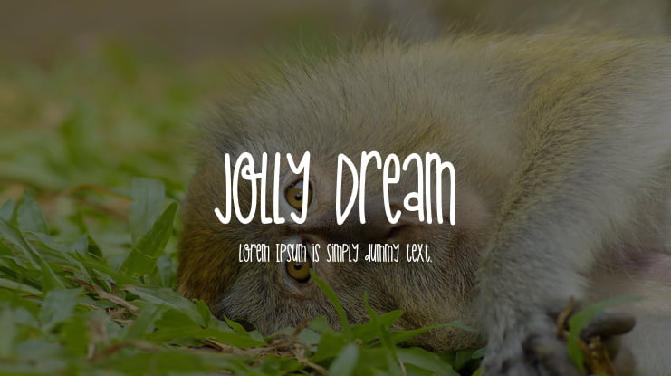 Jolly Dream Font