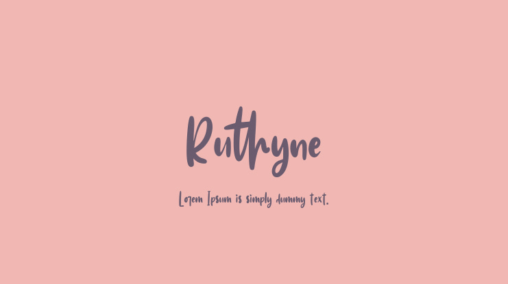 Ruthyne Font