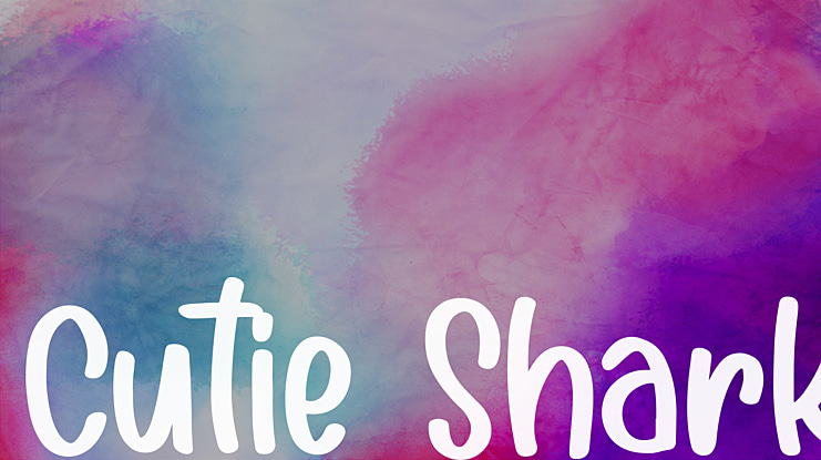 Cutie Shark Font