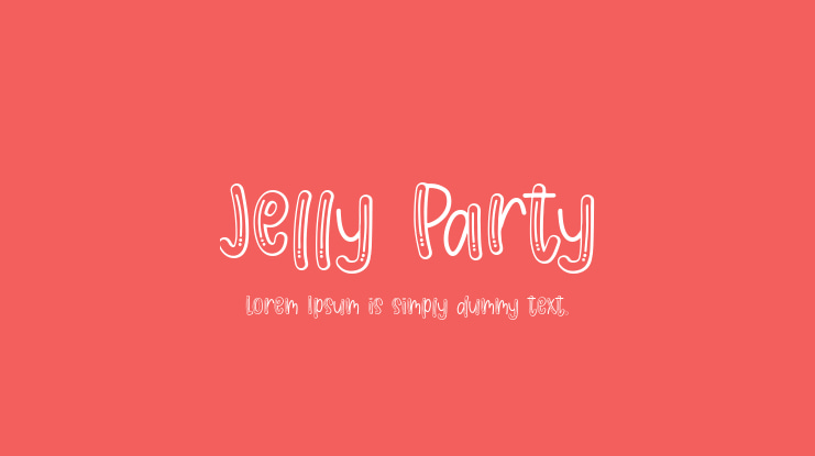 Jelly Party Font