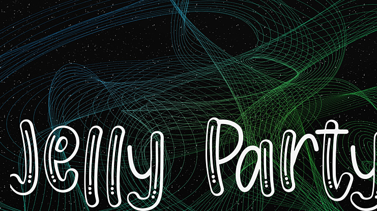 Jelly Party Font