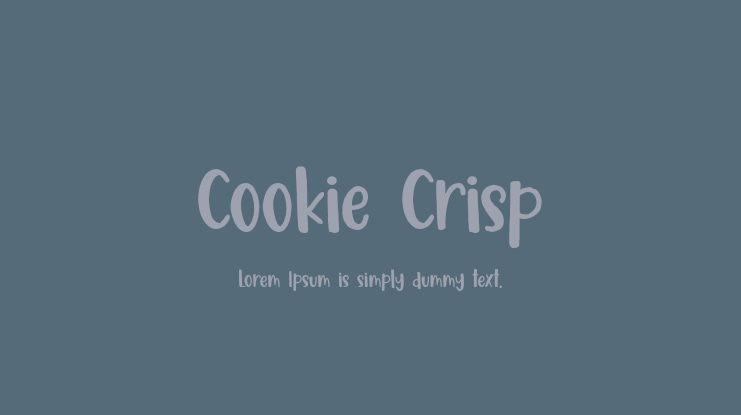 Cookie Crisp Font