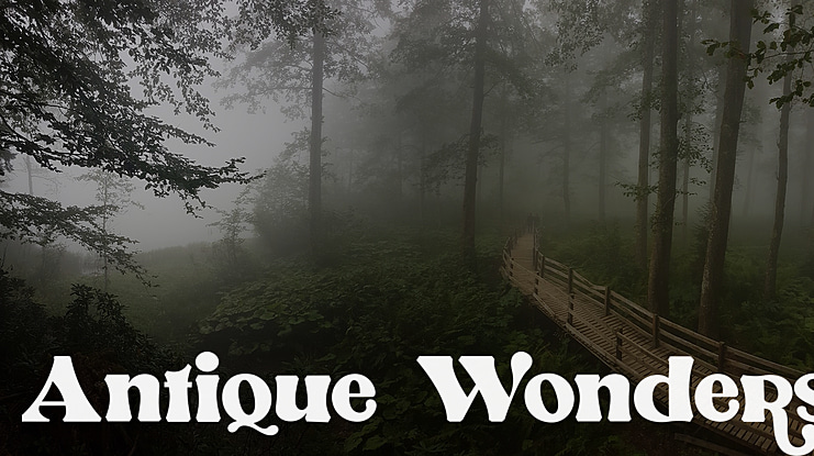 Antique Wonders Font